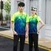 Camiseta de manga corta de verano Pantalones POLO Traje deportivo Ropa para grupo de baile cuadrado aeróbicos voluntarios hombres y mujeres al por mayor
