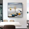 Pintura em Porcelana de Cristal, Pintura Decorativa para Sala de Estar, Pintura para Pendurar na Sala de Jantar, Pintura para Pendurar de Luxo Leve para Quarto, Pintura Plana Moderna em Vidro Temperado, Escritório
