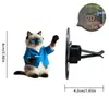 Lindo Clip de Perfume para Ventilación de Coche de Gato Gatito Acrílico Decoración de Coche Accesorio de Interior Adorno de Fragancia