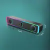 Ponto de Fábrica K2062 Alto-falante com Fio Colorido Luminoso Áudio Computador de Mesa Desktop Casa Atacado Transfronteiriço