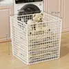 Cesta para ropa sucia para guardar ropa sucia y juguetes cesta de almacenamiento baño con ruedas carrito pequeño móvil cesta para ropa sucia del hogar cesta de lavandería
