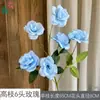 Rosas de Galhos Altos com 6 Flores, Flores Campanula, Decoração de Arco de Casamento, Arranjos Florais, Flores Artificiais, Fotógrafos Tirando Fotos e Arrumando Flores Artificiais