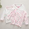 1 Paquete de 3 Piezas 2 Paquetes a la Venta 3 Piezas Conjunto de Ropa Interior de Algodón Delgado para Niñas Camiseta Base Japonesa Chaqueta de Principios de Otoño