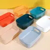 Caixa de Armazenamento Diversa para Escritório, Organizador de Maquiagem para Mesa, Caixa de Armazenamento para Cozinha, Cesta de Armazenamento de Lanches para Casa, Estilo Japonês