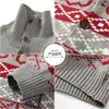 Suéter de punto de alta calidad estilo ins, ligeramente holgado, color liso para hombre, otoño e invierno, estilo casual con cuello de camisa, moderno, cálido y de corte holgado