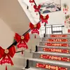 Colección Completa de Suministros de Boda para Hombres, Decoración Especial Rústica para Pasamanos de Escaleras, Set de Decoración para Habitación de Boda, Guirnalda para Barandilla