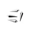 En Stock Pendiente de Acero Inoxidable en Forma de Cono Accesorios Colgantes Pendientes de Cono de Venta Más Caliente en Europa y América Cono Puntiagudo Pendientes de Tachuela DIY