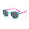 Gafas de Sol de Silicona para Niños y Niñas Moda Uñas de Arroz Gafas de Sol Polarizadas Protección UV Gafas para Niños 8141