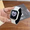 Silicone Macio Magnético Adequado para AppleWatch9 Pulseira Apple Watch Geração S10 iwatch8765SE Criativo