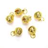Colgante de Campana de Bestia Devoradora de Oro de 14K Relleno de Oro que Conserva el Color, Colgante Pequeño para Pulsera DIY Hecha a Mano, Accesorio, Material de Colgante