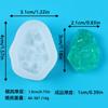 Ske Molde de Pegamento de Cristal Hecho a Mano DIY Colgante de Joyería Cristales Crudos Simulados Racimos de Cristal Adornos Molde de Silicona Hecho a Mano