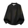 Sudadera de alta calidad, minimalista, con cuello en V y manga larga de la marca NASA para hombre, un top casual y moderno de otoño que se puede combinar fácilmente con otros atuendos.
