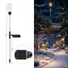 Luz LED solar para césped de villa, impermeable, para exteriores, luz guía para caminos montada en el suelo de jardín, luz decorativa para exteriores