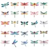 50 Adesivos de Libélula Pet Alto Valor Padrão Exquisito Caderno Criativo Planejador Adesivos Decorativos Polaroid