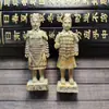 Guerreiros de Terracota Artesanato em Resina Enfeites, Lembranças Turísticas de Xi'An, Miniaturas de Oficiais de Qin Shihuang, Presentes Culturais e Criativos