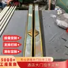 Nuevo Manillar de Puerta con Incrustaciones de Mármol Natural Hielo Jade Estilo Chino para Salón de Banquetes de Hotel y Casa Club Manija de Puerta de Cristal Doble