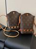 Bolso Cubo de Moda Popular de Este Año para Mujer 2025 Primavera y Verano Nuevo Nicho Bolso Pequeño para Teléfono Móvil Marca Bolso de Hombro Único Cruzado