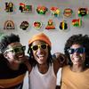 Decoración Mes de la Historia Negra Colgante de Madera Etiqueta Colgante Fiesta del Día de la Independencia Afroamericano Suministros para Fiesta