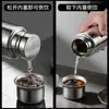 Taza Simple de Titanio Puro Alta Apariencia Portátil Tapa con Ventosa Magnética Mini Taza de Bolsillo Oficina de Negocios Taza de Agua Aislada de Titanio Puro