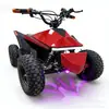 Go-Kart Eléctrico Pequeño Todoterreno de Cuatro Ruedas para Niños, Coche de Choque de Gama Alta para Alquiler en Zonas Turísticas y Puestos del Mercado