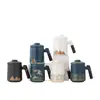 Juego de Té de Porcelana Blanca Set de Tazas para Oficina con Incienso Tendencia Nacional Wanli Jiangshan Juego de Té Caja de Regalo Caja de Regalo con Logo Impreso