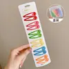 Pinzas para el pelo BB de colores dopamina para niños, pinzas para el pelo versátiles dulces y lindas para niñas y bebés, pequeños accesorios para el pelo