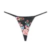 Nuevo Bikini Sexy Tanga Adhesiva para Mujer Pantalones T de Doble Cara con Patrón Ropa Interior Sexy Bikini AliExpress