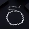 Joias para Noiva de Casamento Conjunto de Cristal Explosões Transfronteiriças Moda Europeia e Americana Colar de Strass Brincos Pulseira Conjunto de Três Peças