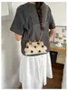 Bolso de mano único y elegante para dama, nueva moda 2026, versátil, con cierre de broche, para hombro y bandolera