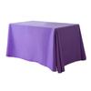 Toalha de Mesa para Sobremesas Cor Sólida Toalha de Mesa para Eventos de Exposição Publicidade Toalha de Mesa de Escritório Toalha de Mesa para Sala de Conferências Mesa Retangular para Bolos