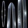 Espada Samurai Japonesa de Acero de Alto Manganeso de 26 pulgadas Hoja Desnuda Hoja Integrada con Espiga Espada Larga para Iaido Sin Afilar
