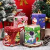 Caja de Empaque para Manzanas de Navidad Regalo Dar Regalo Nochebuena Maleta Nuevo Estilo Caliente Venta Caliente Mayoreo