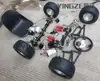 Accesorios para karts eléctricos de cuatro ruedas modificados DIY: suspensión delantera, eje diferencial de dirección, motor de transmisión, eje trasero, llantas de 6 pulgadas