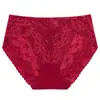 Bragas de encaje sexys de comercio exterior con abertura alta, caladas, deseo sexy y puro, sin costuras, alta elasticidad, entrepierna de algodón puro, calzones para mujer