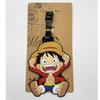 Anime japonés One Piece etiqueta de embarque para equipaje Luffy Sauron Joba adornos de identificación para bolsa de equipaje etiqueta pequeña