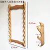 Suporte para espadas sem furos suporte de parede para vara de pesca suporte de armazenamento com furos porta-facas armas de sopro armazenamento multicamadas