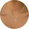 Comercio Exterior Más Vendido Diseño Creativo Collar de Palabras Artístico Lujo Ligero Gama Alta Diseño de Nicho Joyería para Mujer