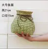 Cesta de Bambú Tejida Cesta Pequeña de Bambú Cesta de Espalda de Bambú Cesta de Bambú Pura Hecha a Mano Trampa para Peces Cesta para Flores de Hogar Infantil Cesta de Almacenamiento Decoración