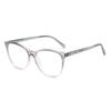 Lindas Gafas con Bloqueo de Luz Azul en Colores Rosa y Gris con Diseño Personalizado, Patillas con Pin, Gafas Retro Sin Graduación al por Mayor
