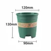 Maceta para Grosella Verde Resistente al Sol Plástico Espesado Resina Multiespecificación Maceta con Control de Raíces Transpirable Rábano Verde Maceta Montaña Verde Fabricante Venta al por Mayor