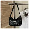 Bolso de Hombro Individual con Lazo Dulce para Niña 2026 Nuevo Estilo Coreano Moda Bolso de Axila Versátil Textura de Alta Calidad Bolso Cruzado