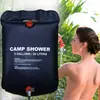 Bolsa Portátil para Ducha Exterior, Bolsa Portátil de Almacenamiento para Acampar al Aire Libre, Bolsa para Ducha Exterior con Calentamiento Solar, 20 Litros