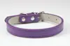Collar y Correa para Mascotas, Cuero PU para Perros y Gatos Pequeños y Medianos, Color Sólido, Venta al por Mayor, Artículo Caliente de Verano
