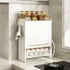 Prateleira Vertical para Temperos Cozinha Próspera Prateleira de Armazenamento de Condimentos de Bancada de Camada Dupla Prateleira de Armazenamento Multifuncional Modelo de Armazenamento para Atacado