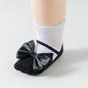 Calcetines Antideslizantes para Bebé con Lazo Zapatos de Ballet Falsos para Niños Calcetines de Algodón para el Suelo de Bebé Princesa Española