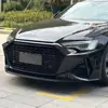 Adequado para Modelos 19-26 do Audi A6L Modificação e Upgrade do Para-choque Dianteiro para Para-choque Dianteiro Rs6, Grade Dianteira, Spoiler Dianteiro