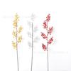 Decoraciones Navideñas Transfronterizas, Hojas de Árbol de Navidad Oro Rosa, Decoraciones para Árbol de Navidad para el Hogar, Hojas Grandes, Venta al por Mayor de Colgantes
