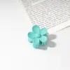 Pinza para el pelo popular transfronteriza de 3.5 cm, pinza de garra floral dulce de colores, pinza para coleta alta, accesorio para el pelo de la parte posterior de la cabeza