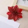 Decoração de Natal Pó Dourado Flores de Natal Multicor Dourado Prata Vermelho Múltiplos Estilos Mais Vendidos Em Estoque Envio Direto Suporta Etiquetagem Dropshipping