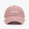 Gorra de Béisbol Suave de Primavera para Hombres y Mujeres con Bordado de Letras, Visera Curva, Versátil para Uso al Aire Libre en la Calle, Protección Solar y Viajes